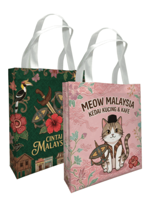 custom a4 full sublimation non woven bag malaysia